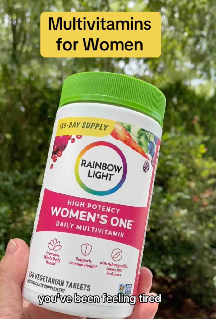 Image of a product in a video ad